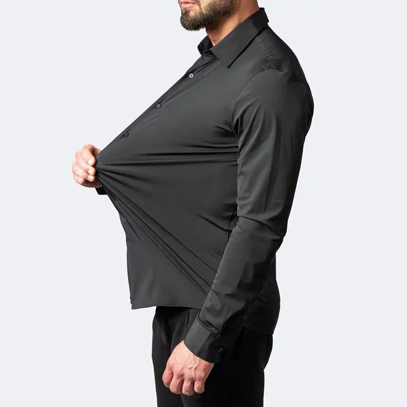 Caliah Men’s Stretch Dress Shirt