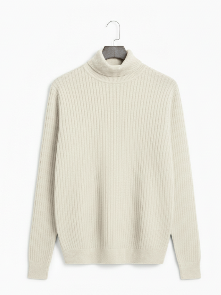 Maven - Knitted Long Sleeve Turtleneck Sweater