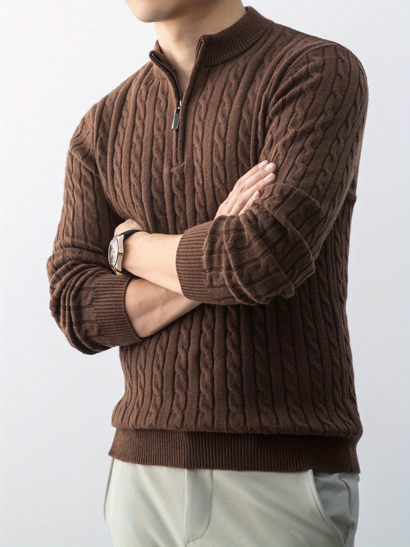 Veyron Knit Half ziper Sweater
