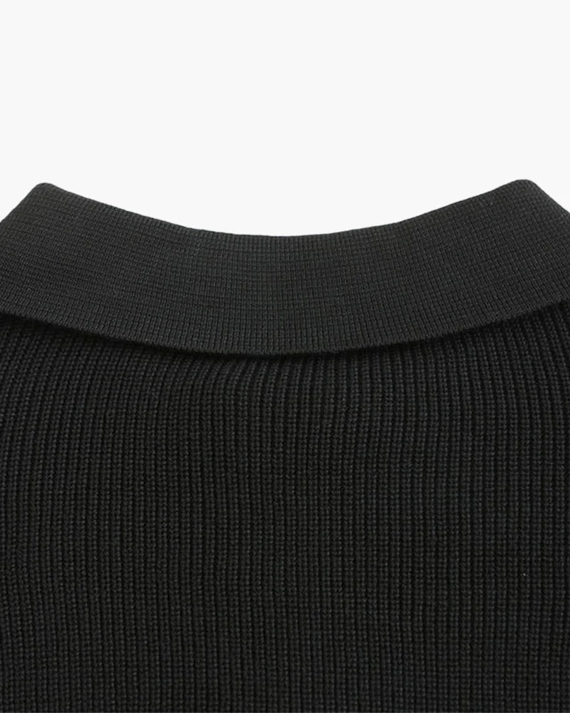 DRAVEN HALF ZIP SWEATER