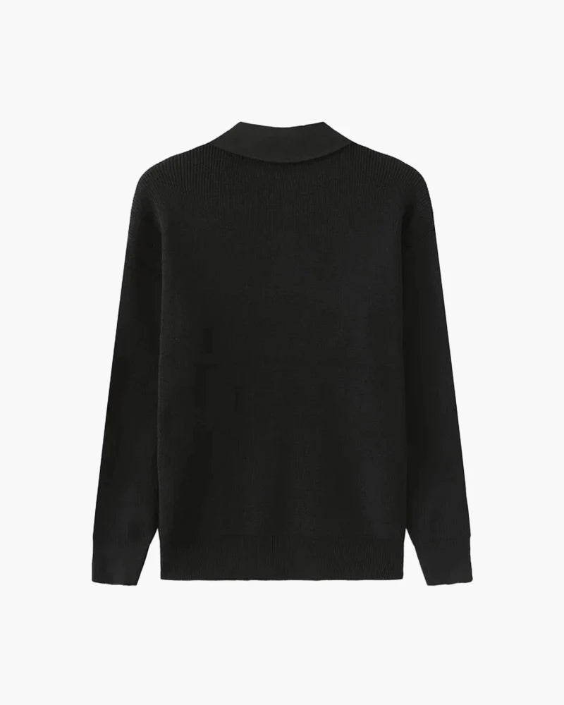 DRAVEN HALF ZIP SWEATER