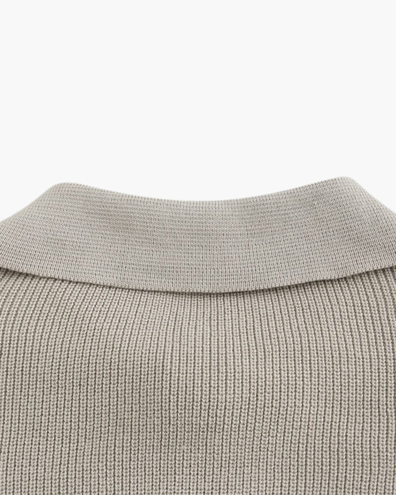 DRAVEN HALF ZIP SWEATER