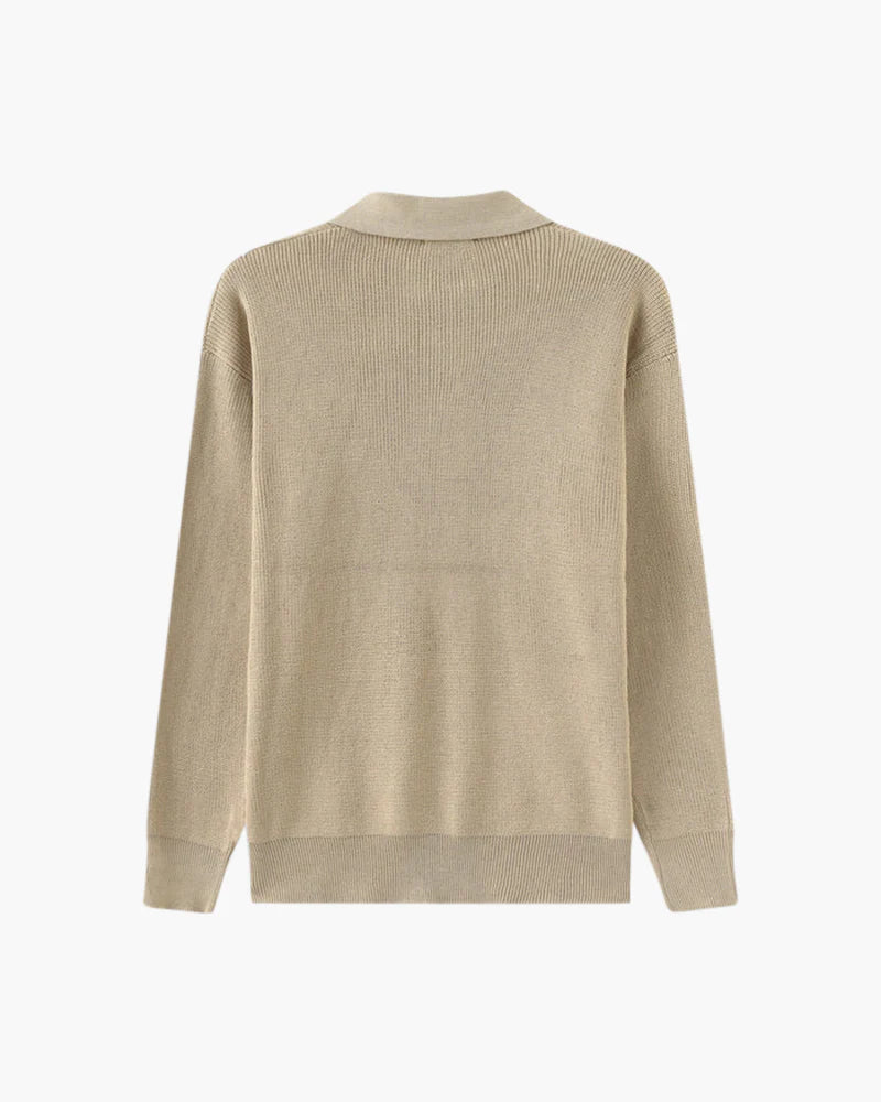 DRAVEN HALF ZIP SWEATER
