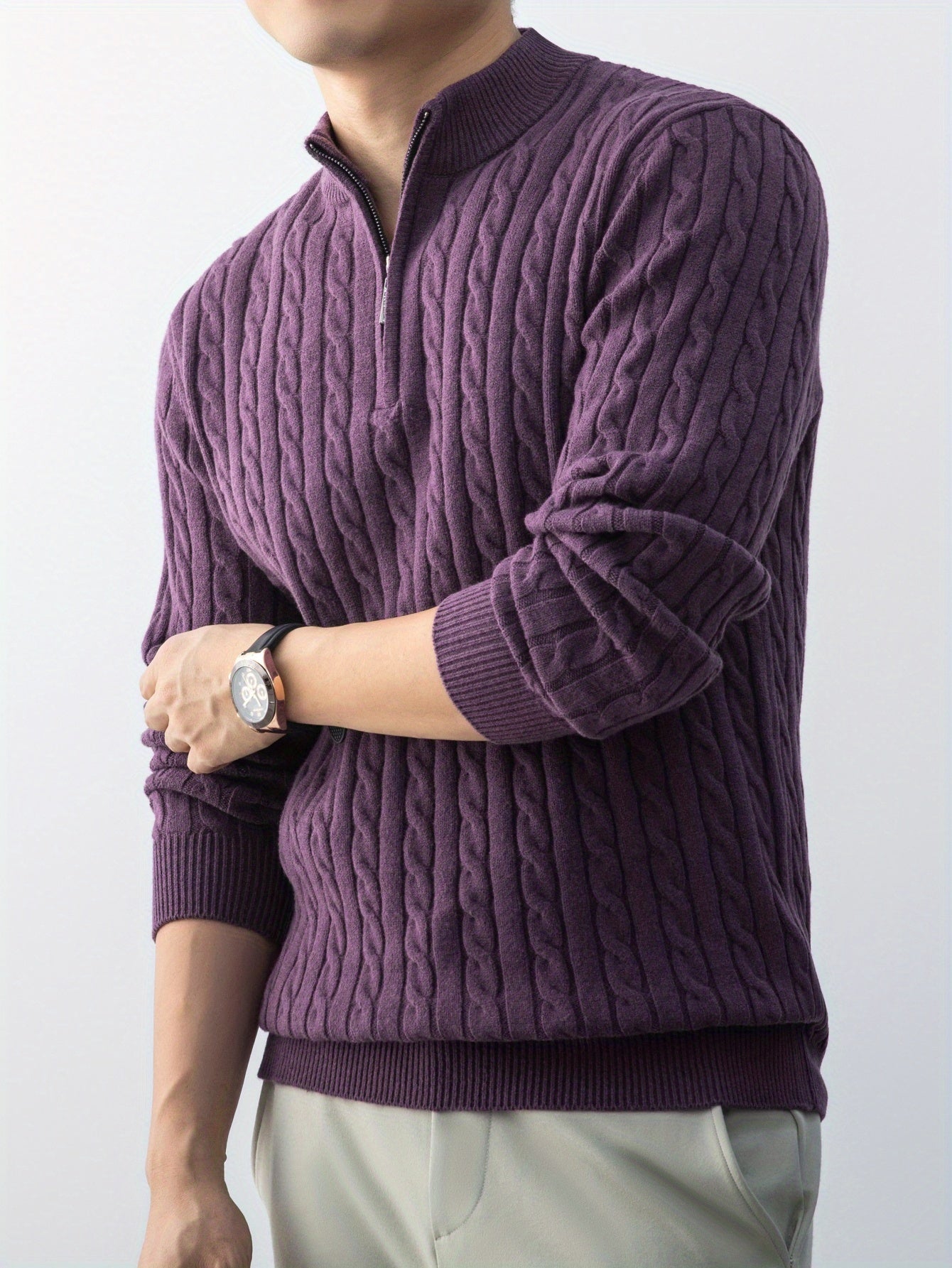 Veyron Knit Half ziper Sweater