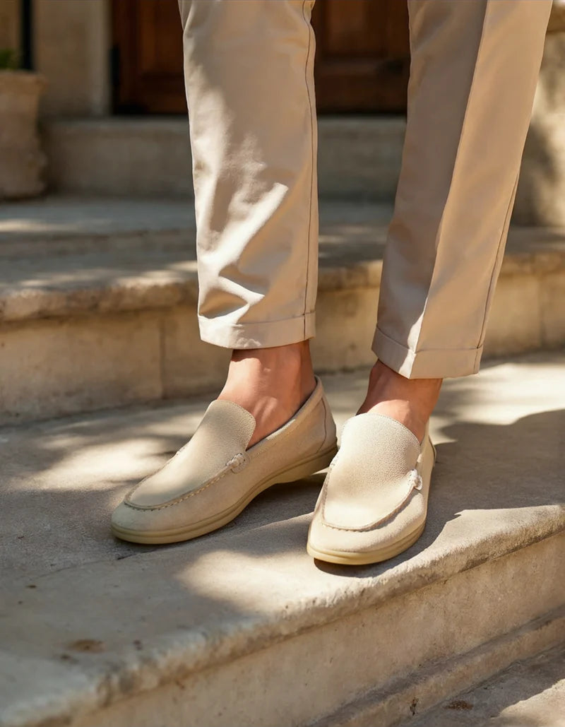 Caliah Elegant Suede Loafers