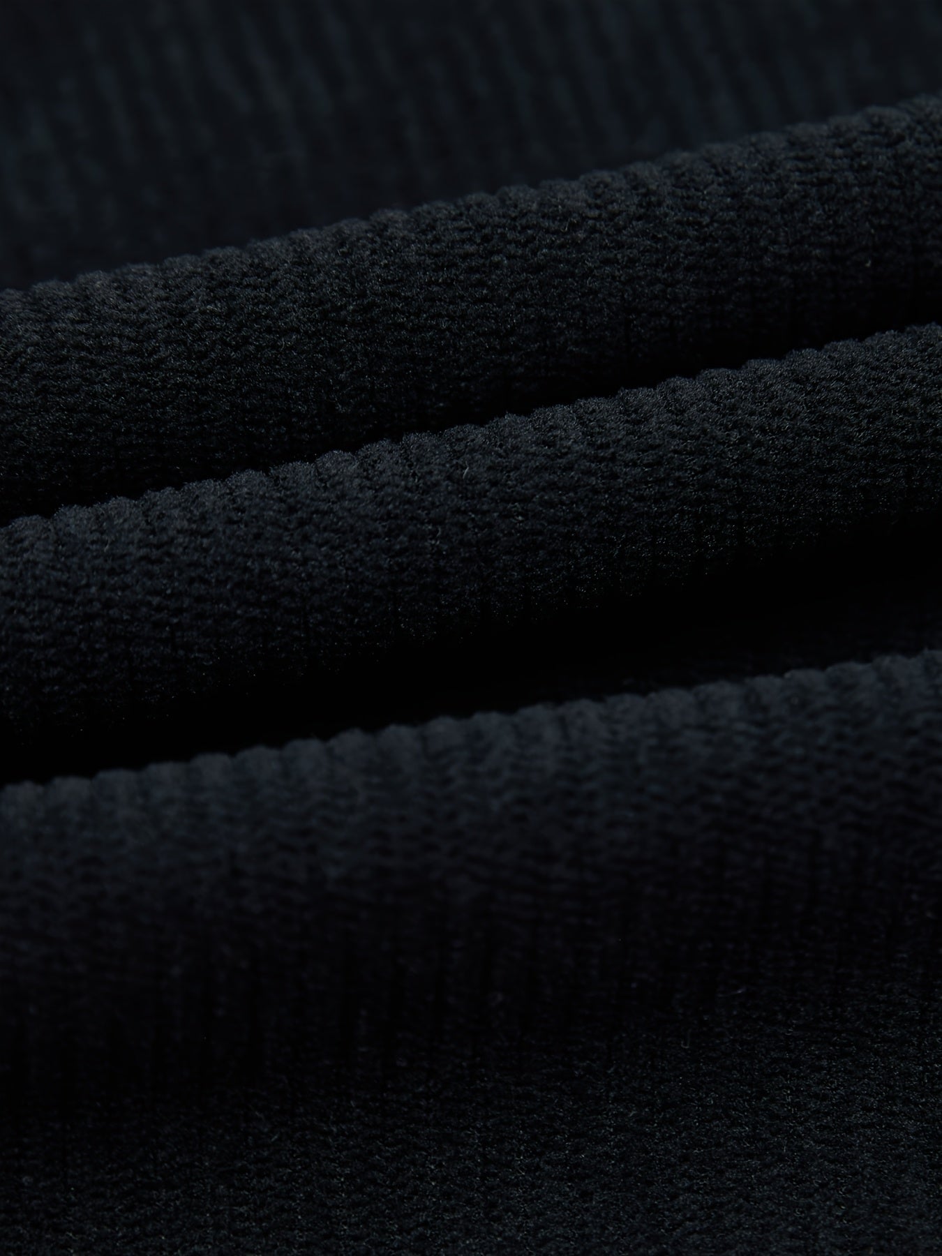 Caliah - Men's Corduroy Trousers & Half-Zip Jumper Set