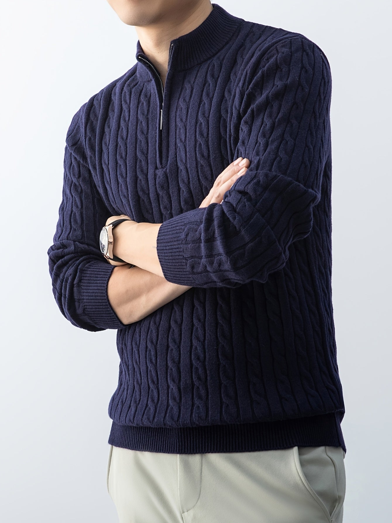 Veyron Knit Half ziper Sweater