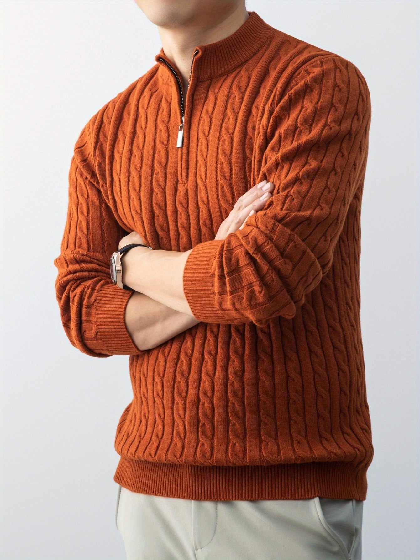 Veyron Knit Half ziper Sweater