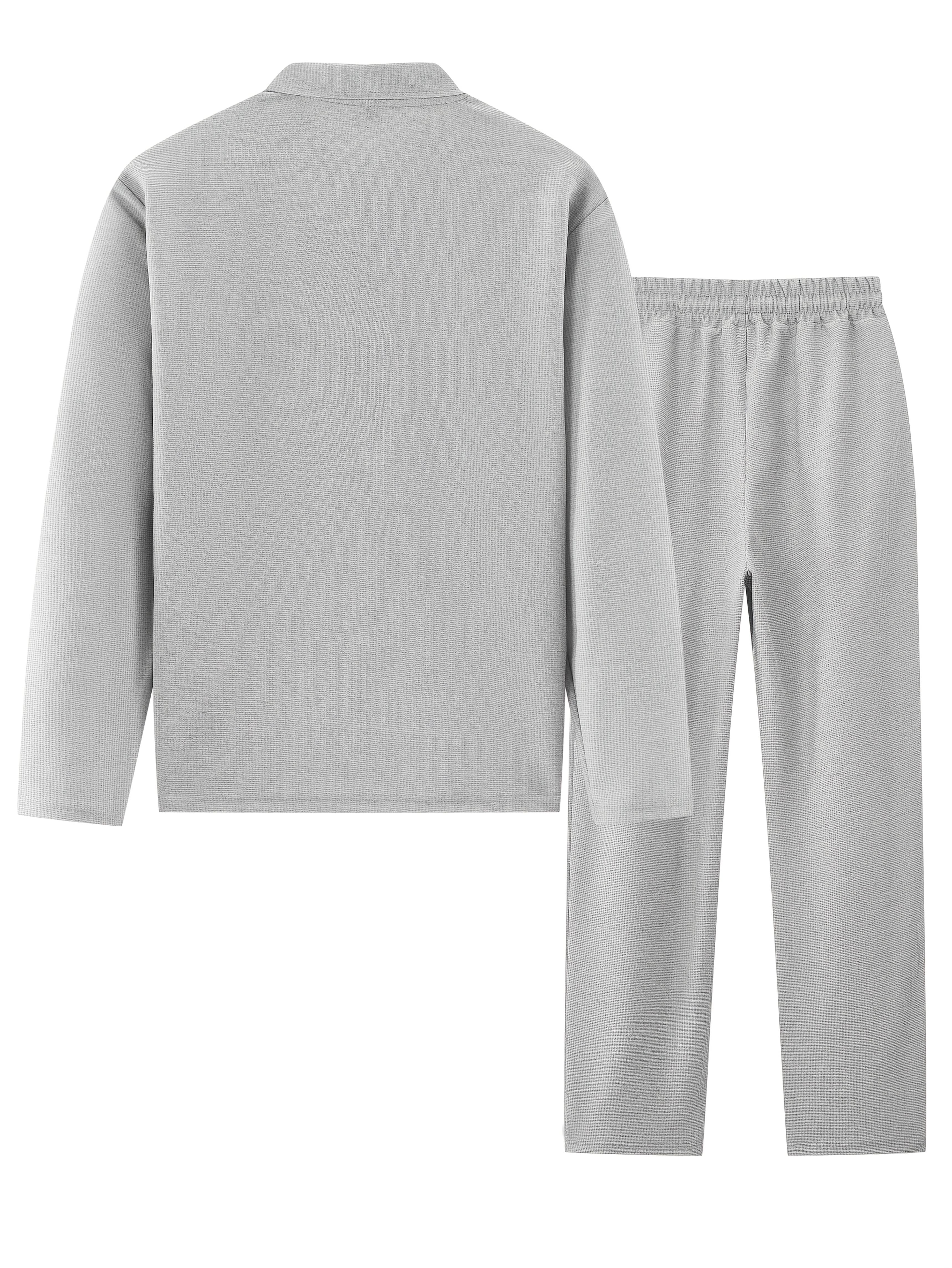 Caliah London Classic - Long Sleeve Shirt & Drawstring Trousers Set