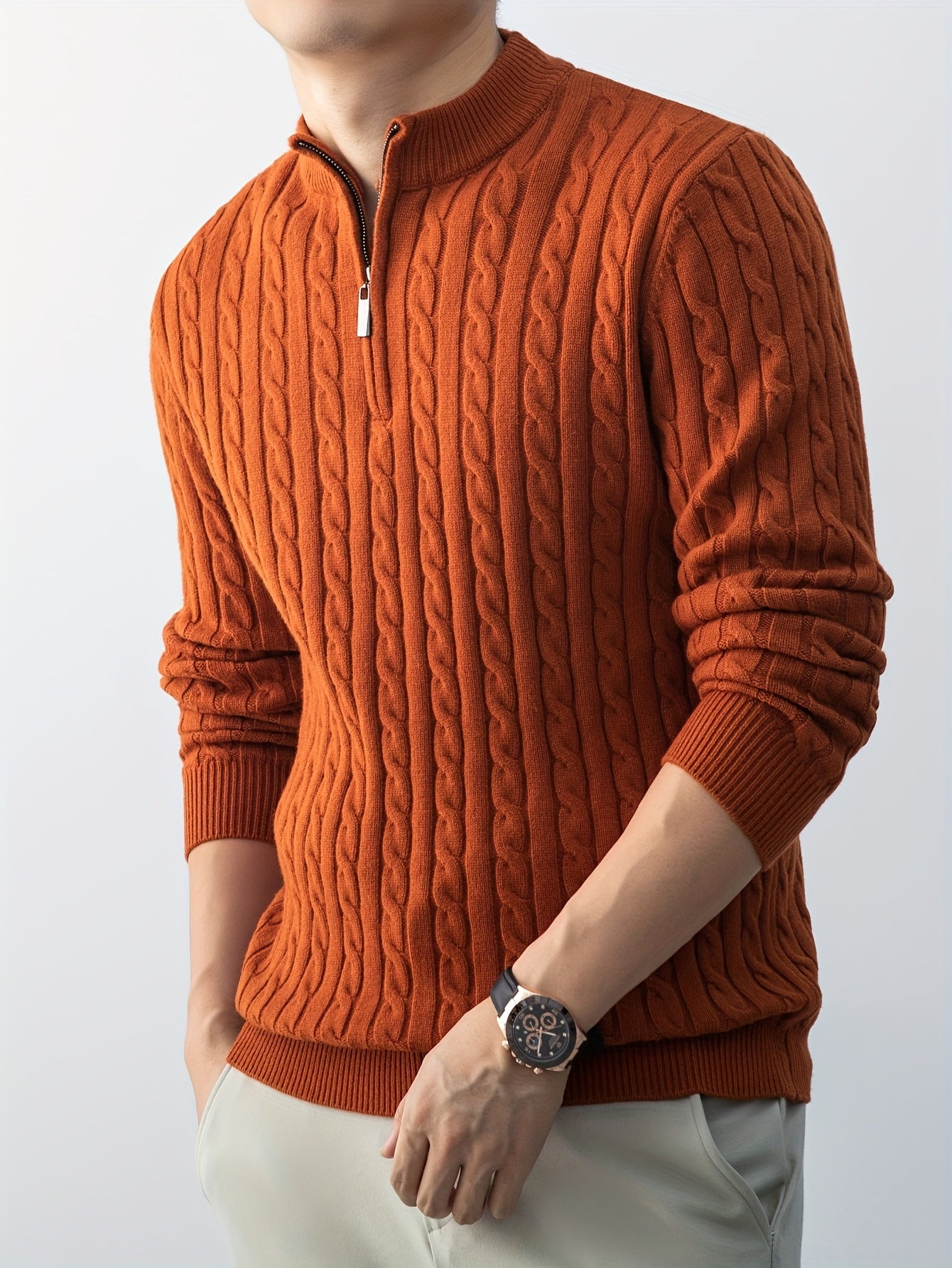 Veyron Knit Half ziper Sweater