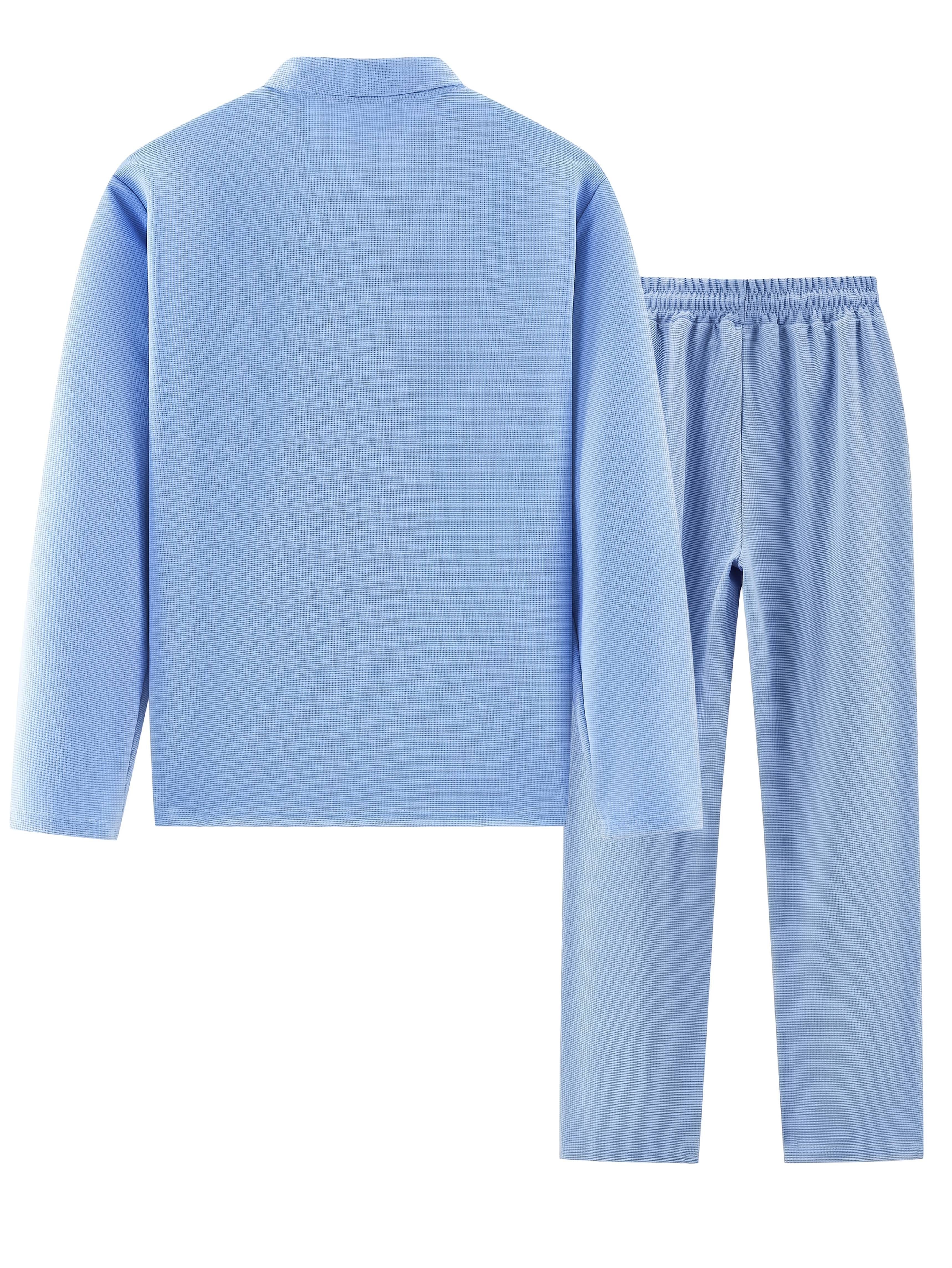 Caliah London Classic - Long Sleeve Shirt & Drawstring Trousers Set