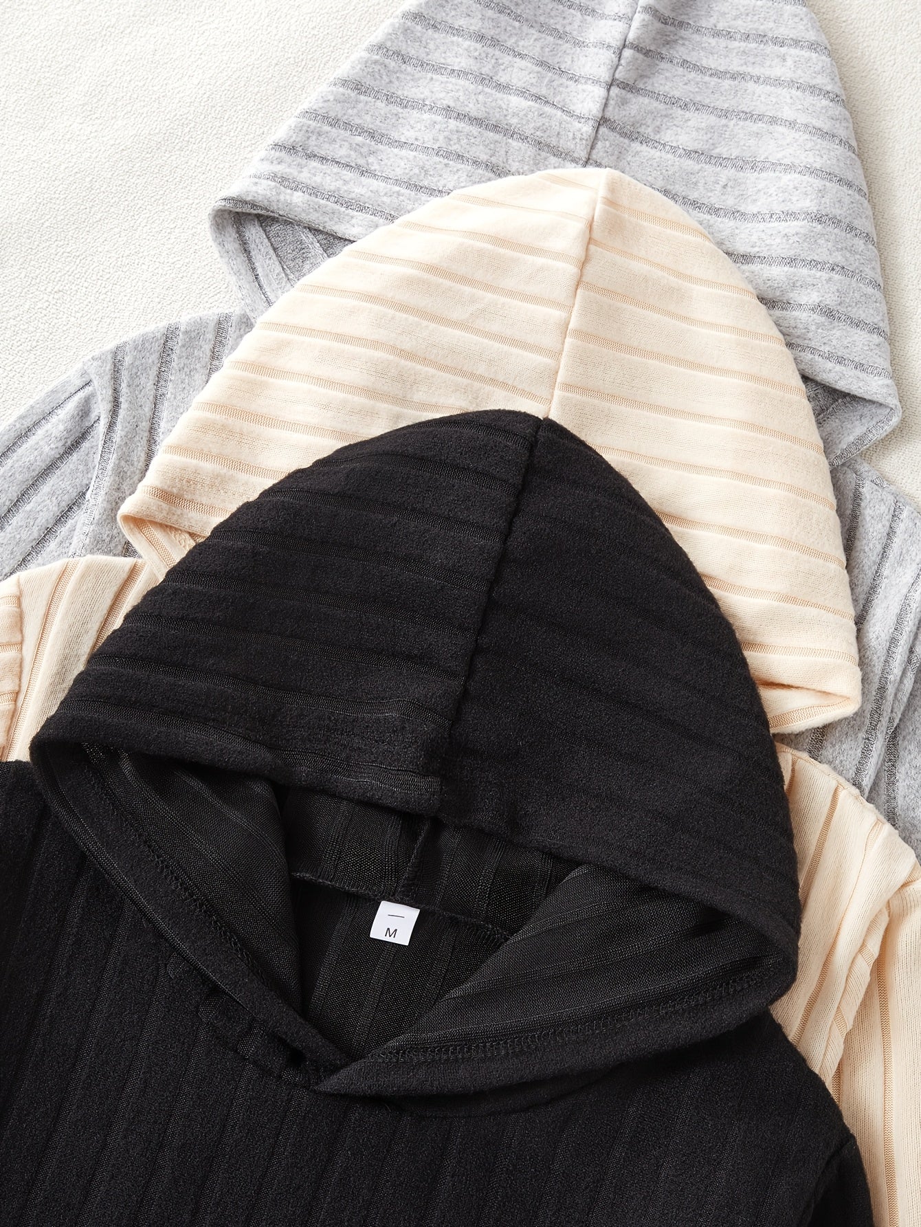 Women's 3 Piece Set – Ribbed Sweatshirt & Trousers