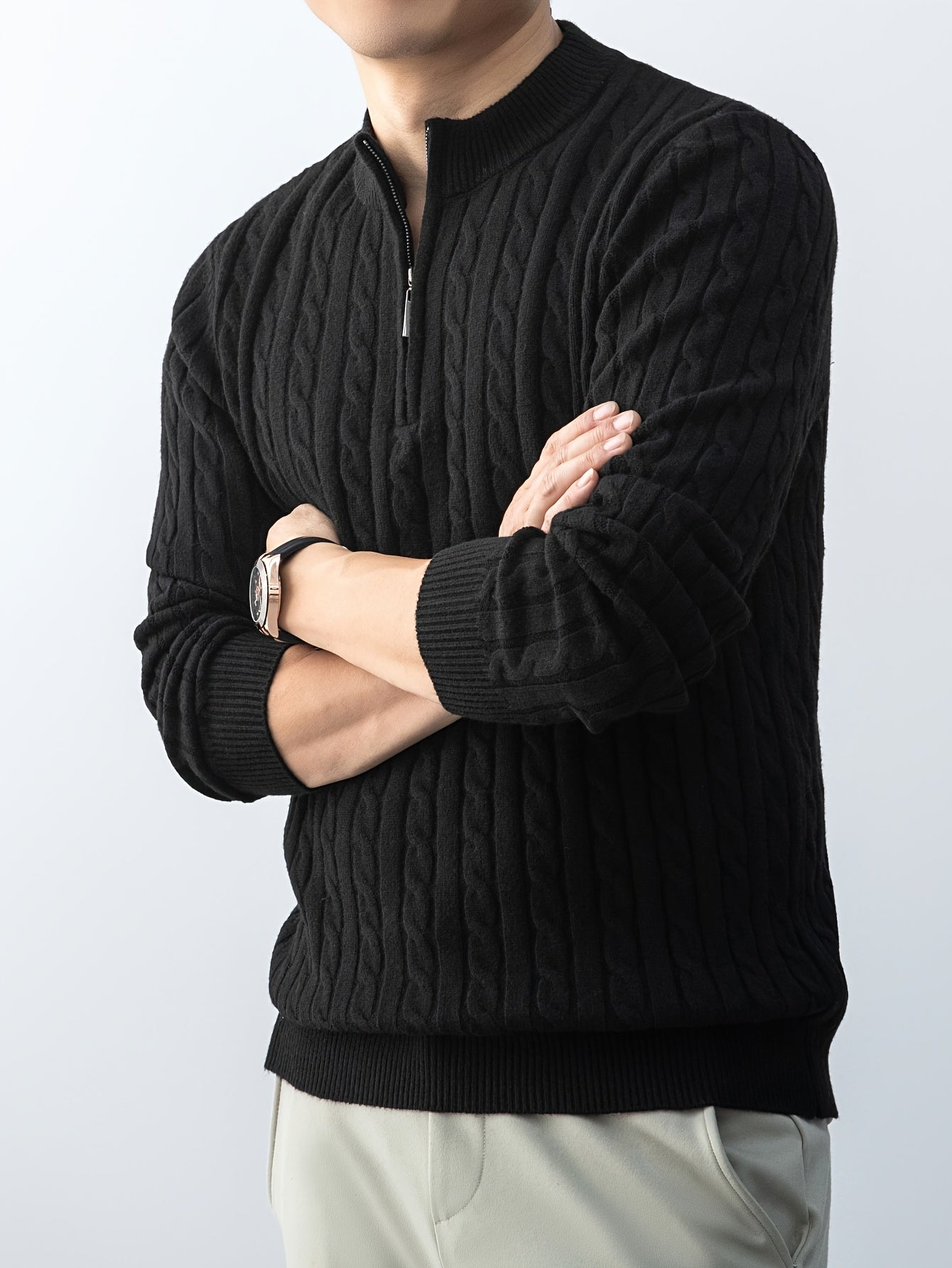 Veyron Knit Half ziper Sweater